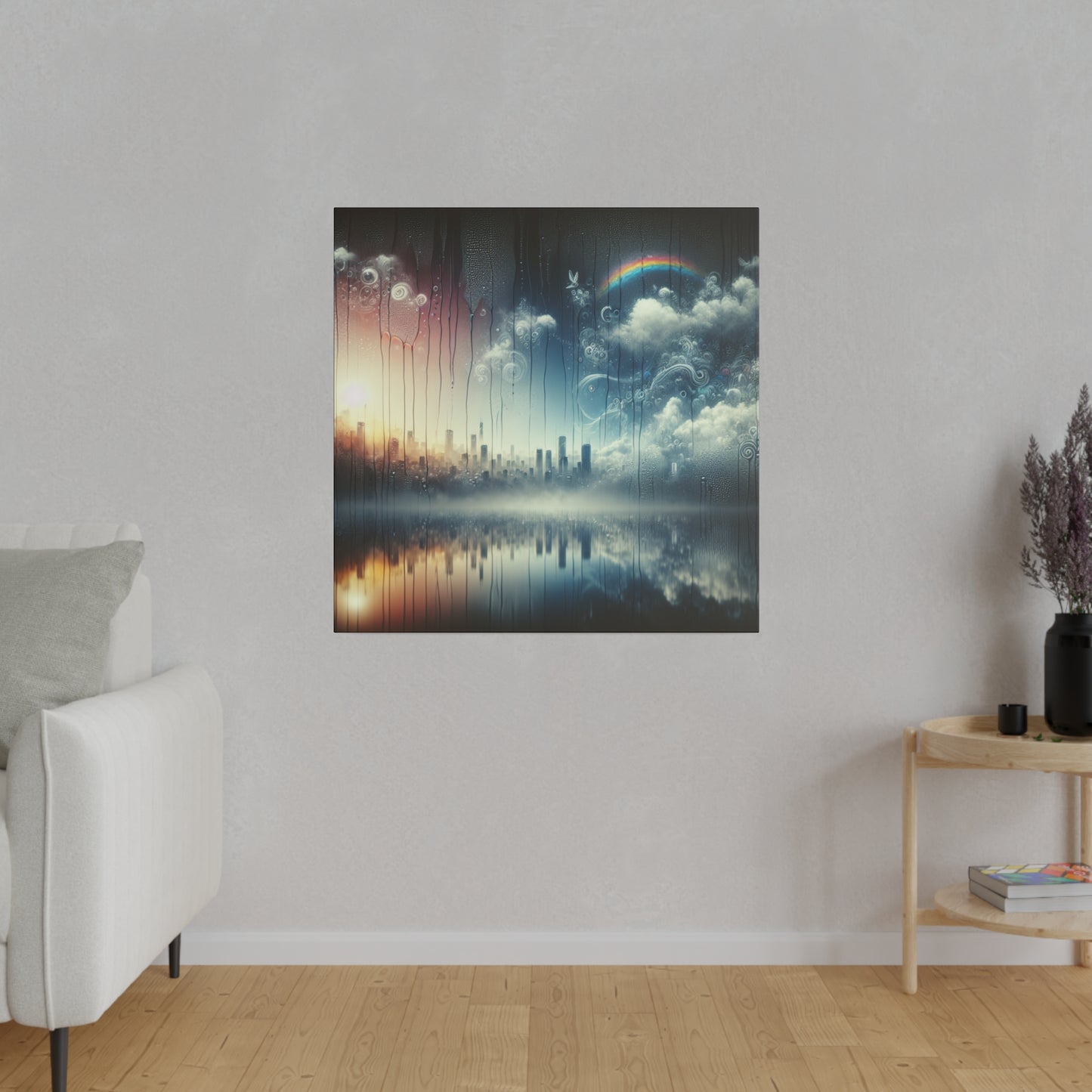 Retro Revival: Night - Canvas
