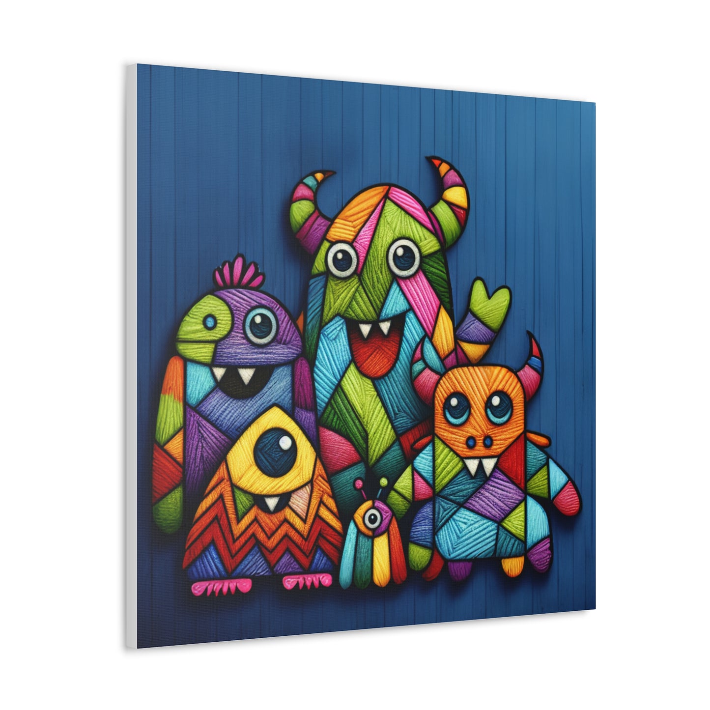 Family Skybrush - Canvas