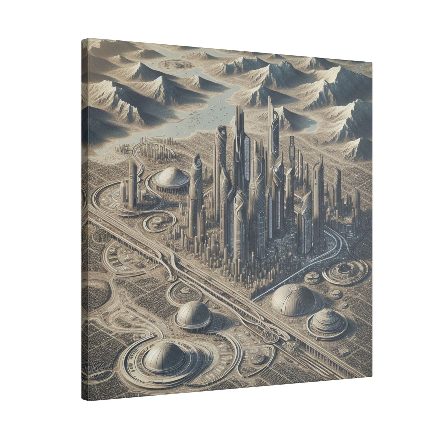 Cartographia Prime - Canvas