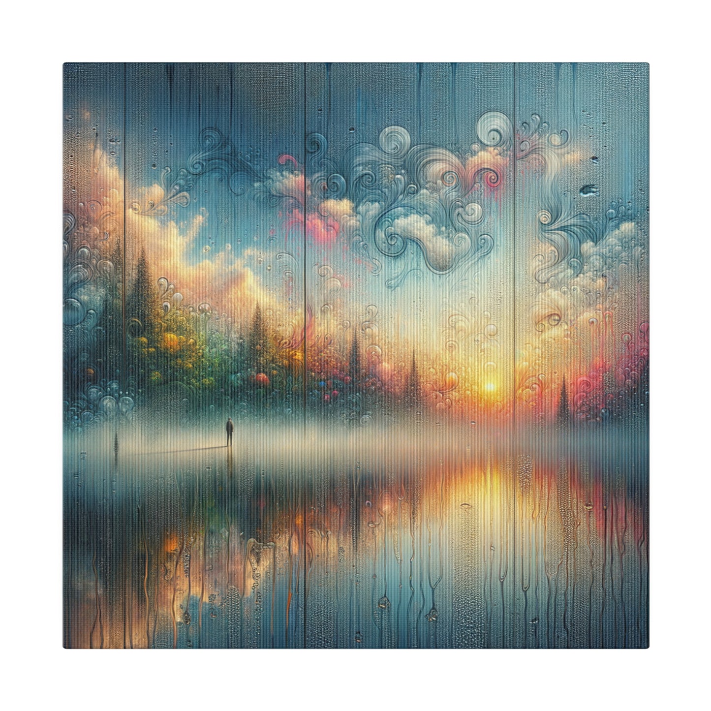 Nostalgic Dreamscape - Canvas