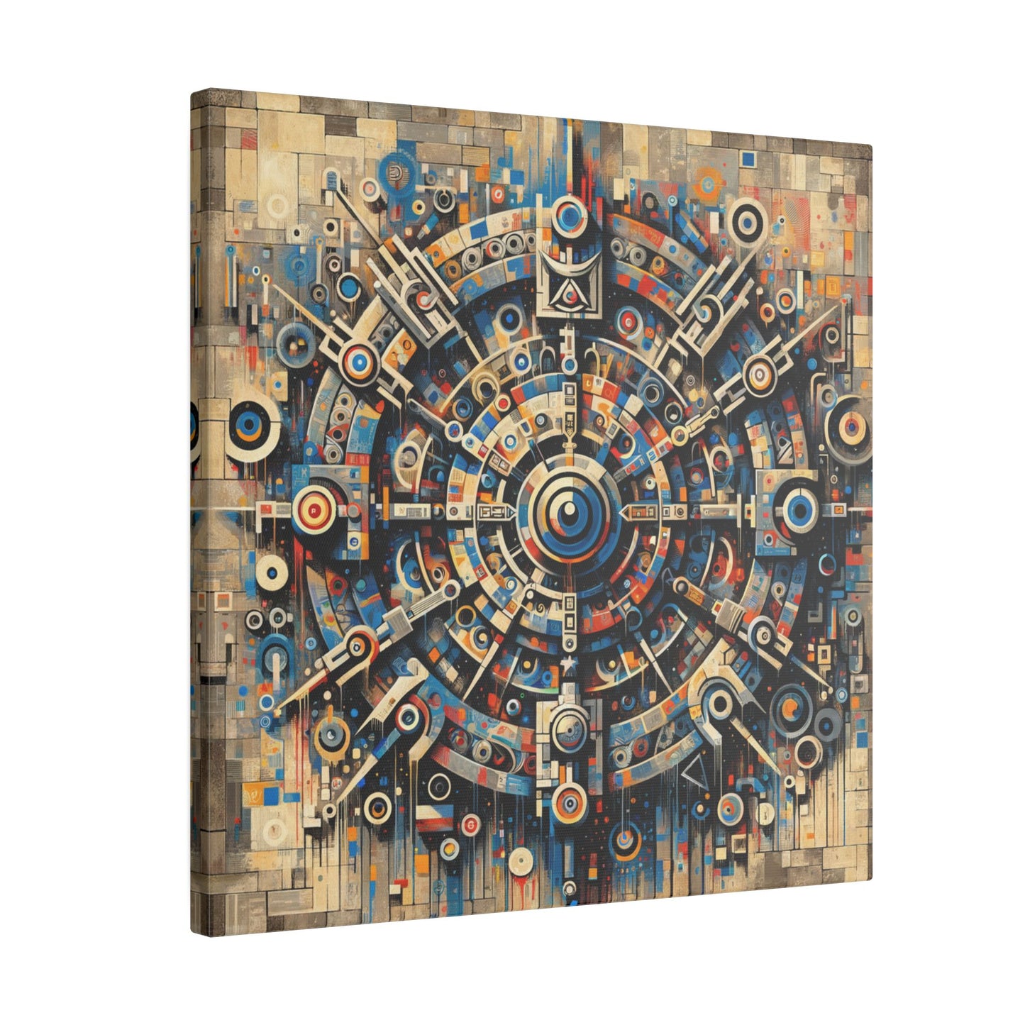 Geometric Symphony - Canvas