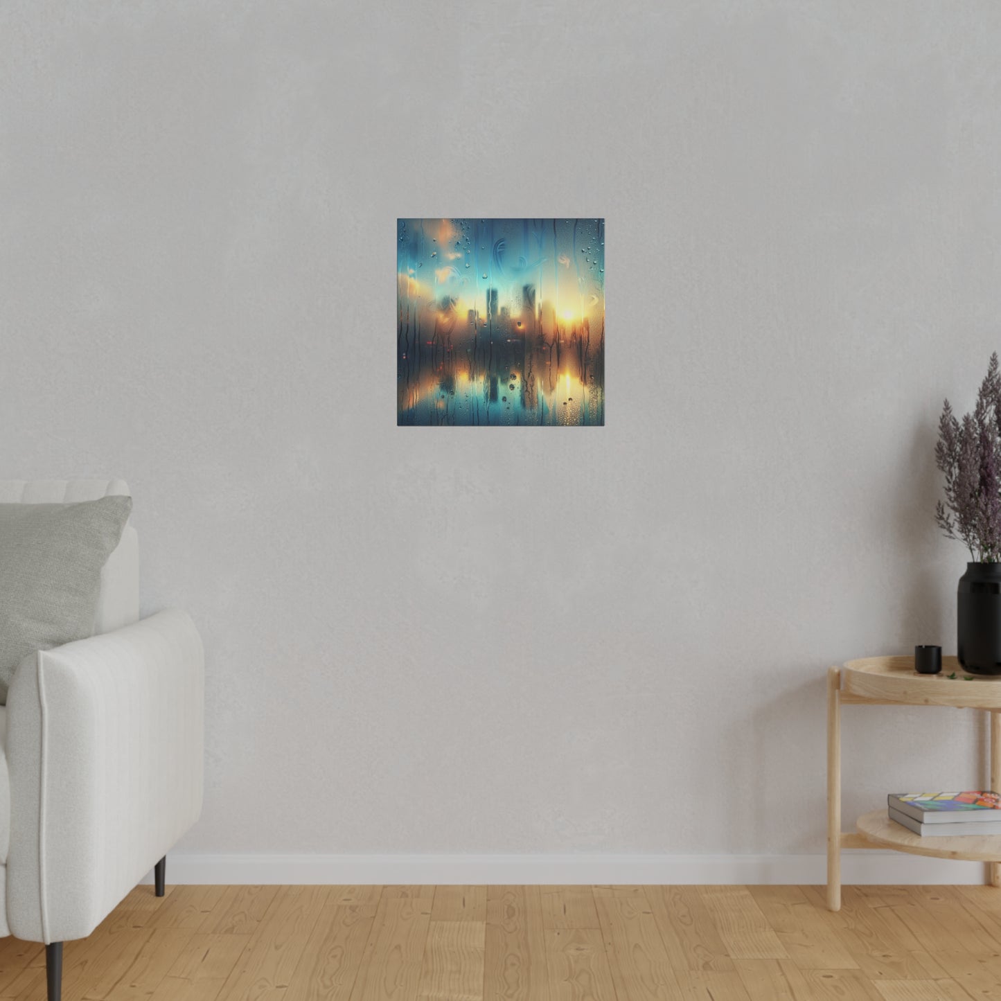 Retro Visions: A City - Canvas