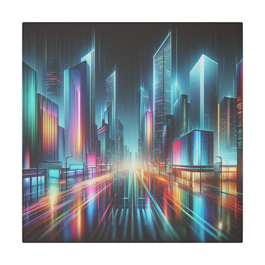 Neon Dreams - Canvas