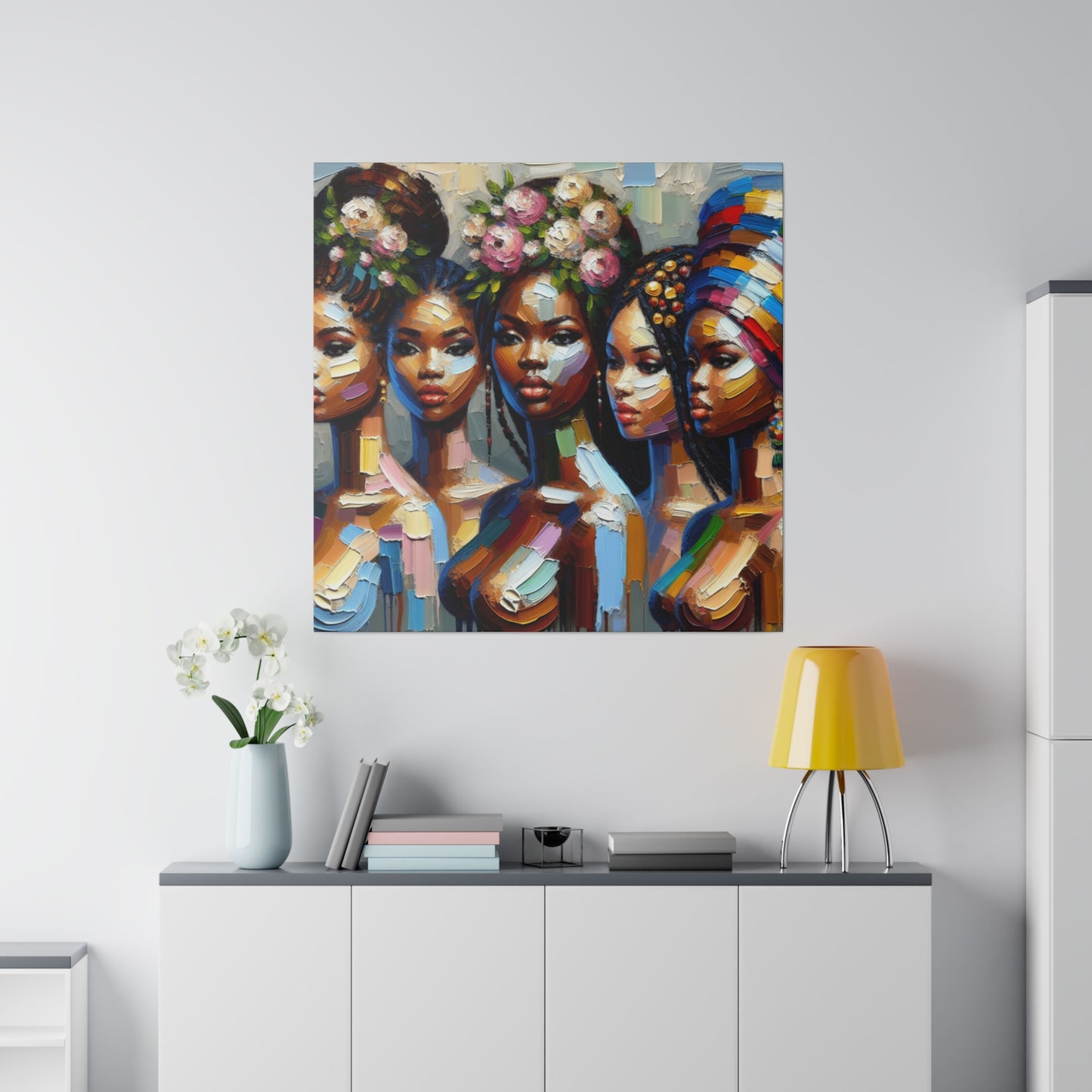 "Queens" Francesca Montague - Canvas