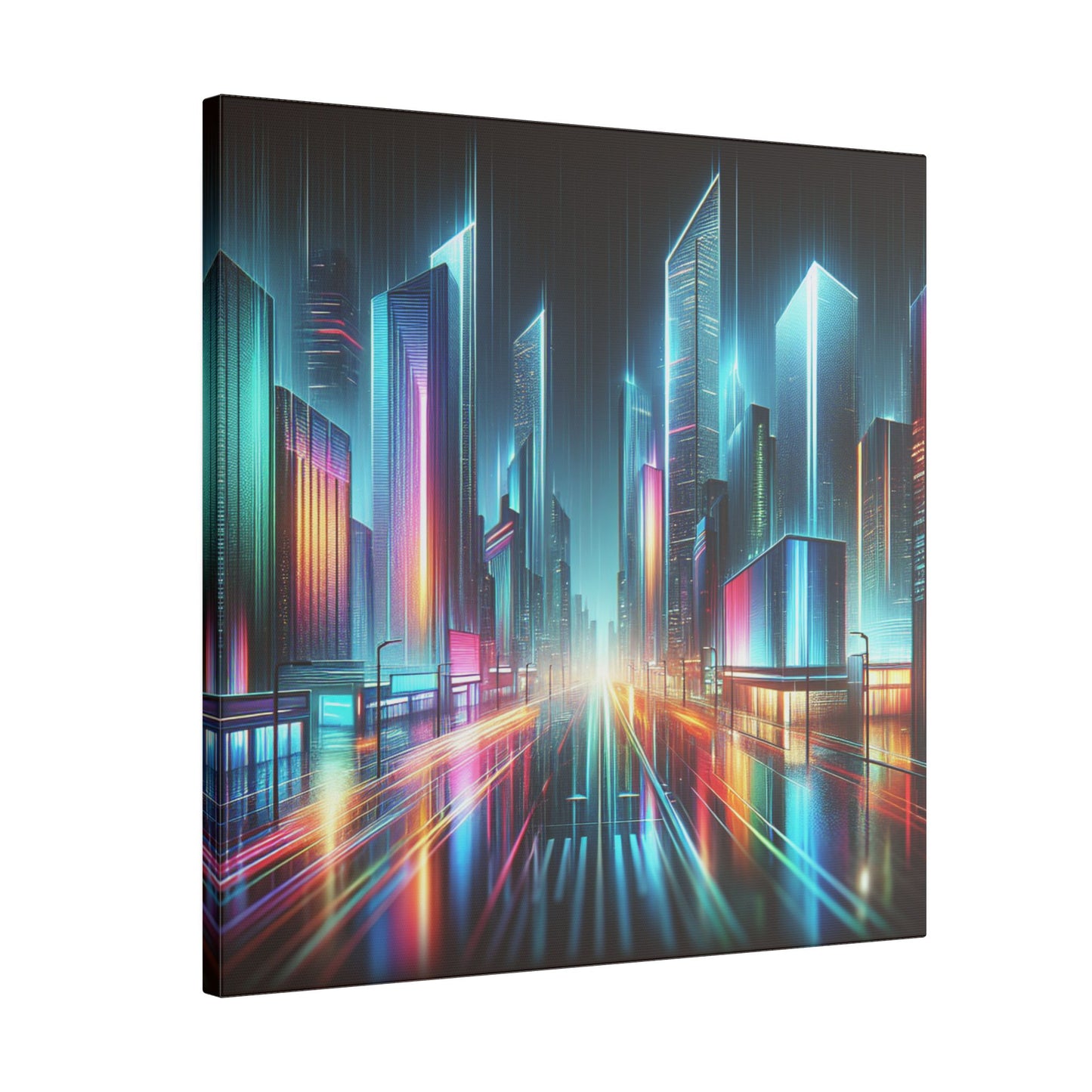 Neon Dreams - Canvas