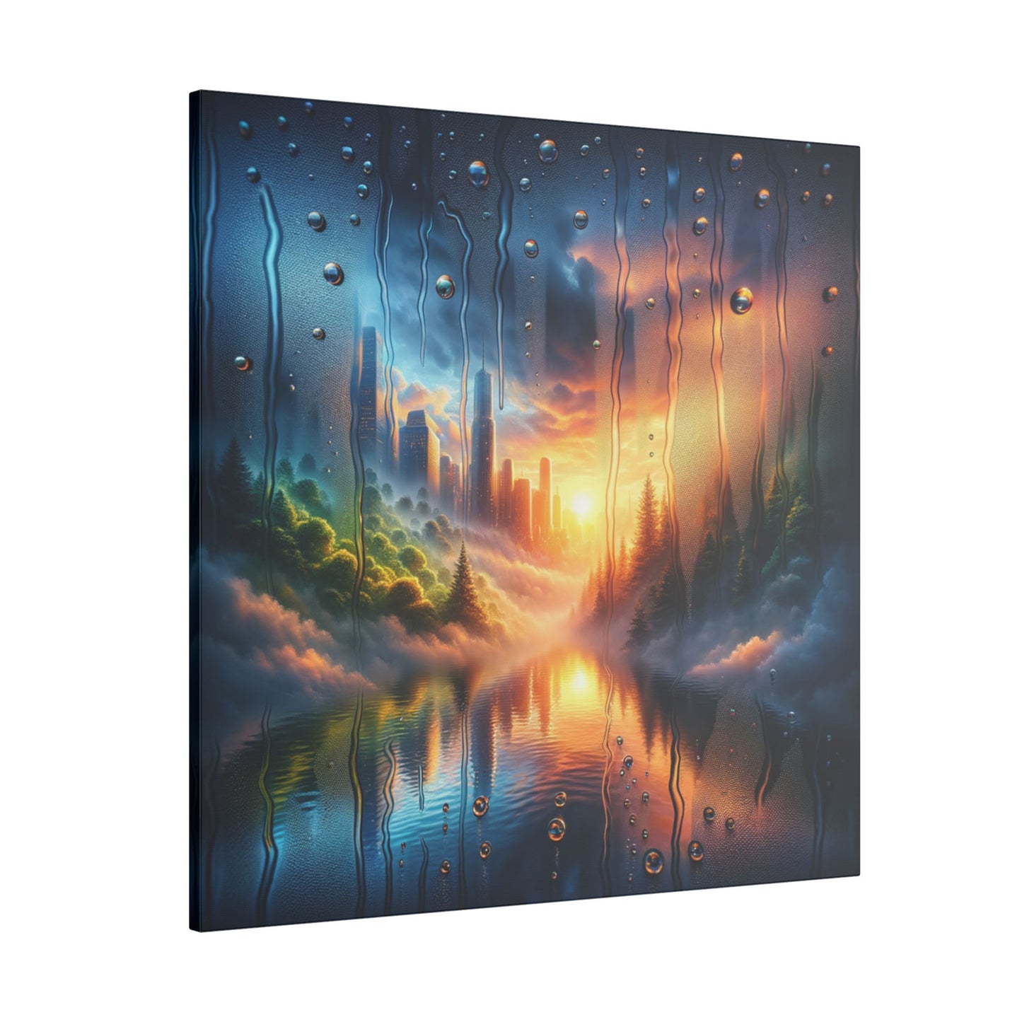 Through the Haze - Canvas