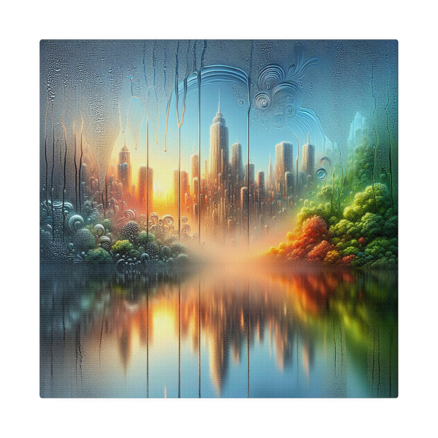 RetroWave Revival - Canvas
