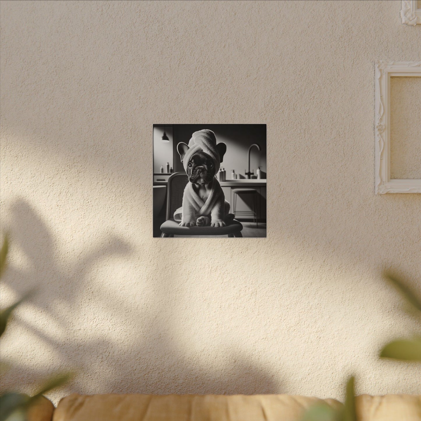 French Bull Dog Spa Experience - Canvas