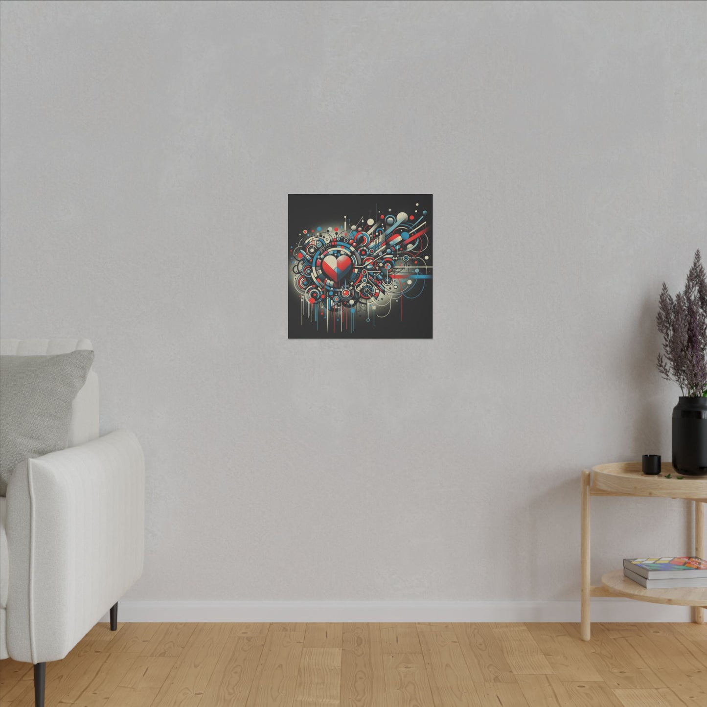 Love in Black - Canvas