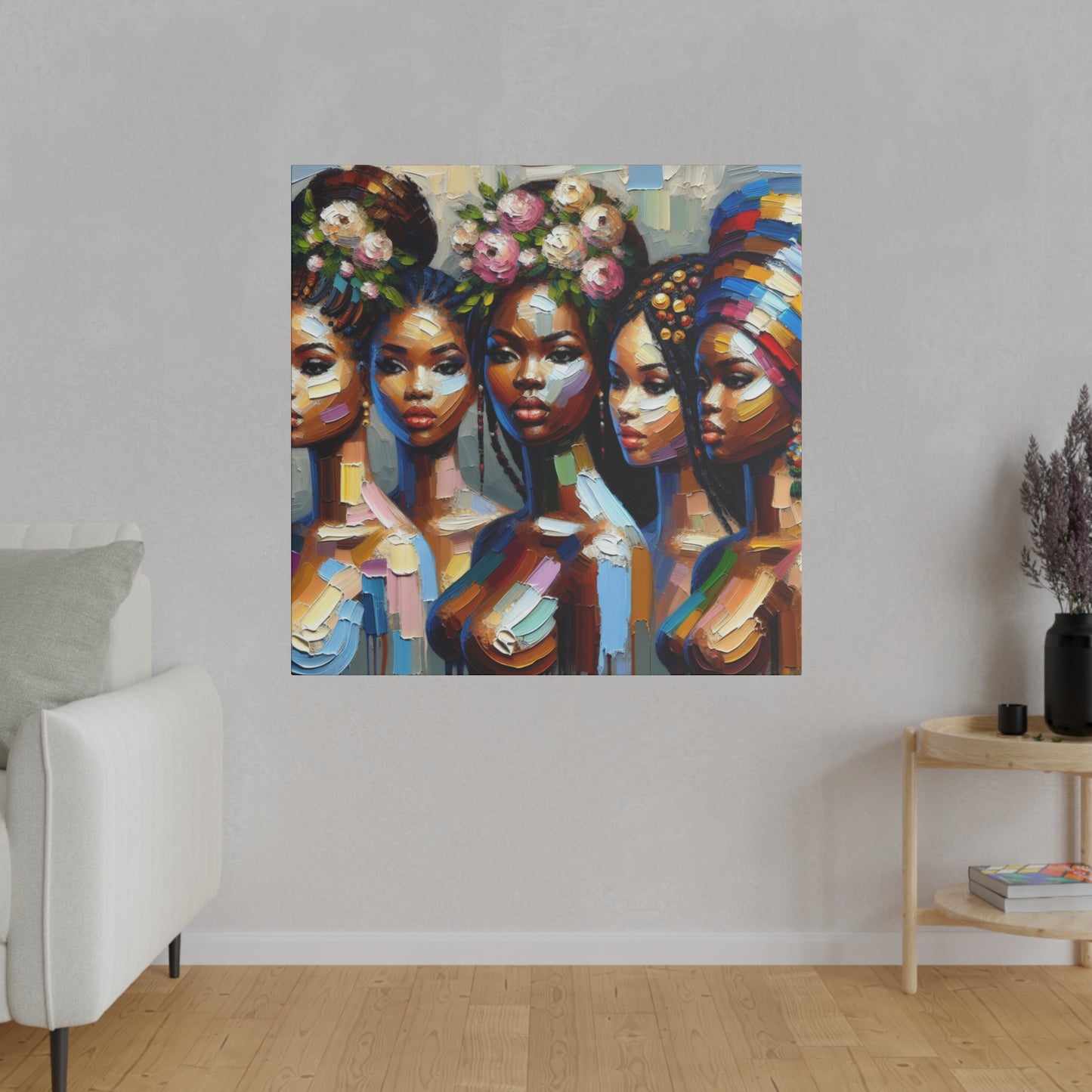 "Queens" Francesca Montague - Canvas