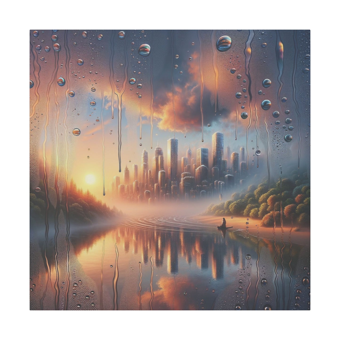 By the Water - Canvas