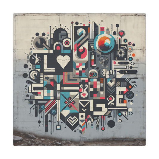 Love is a River - Canvas