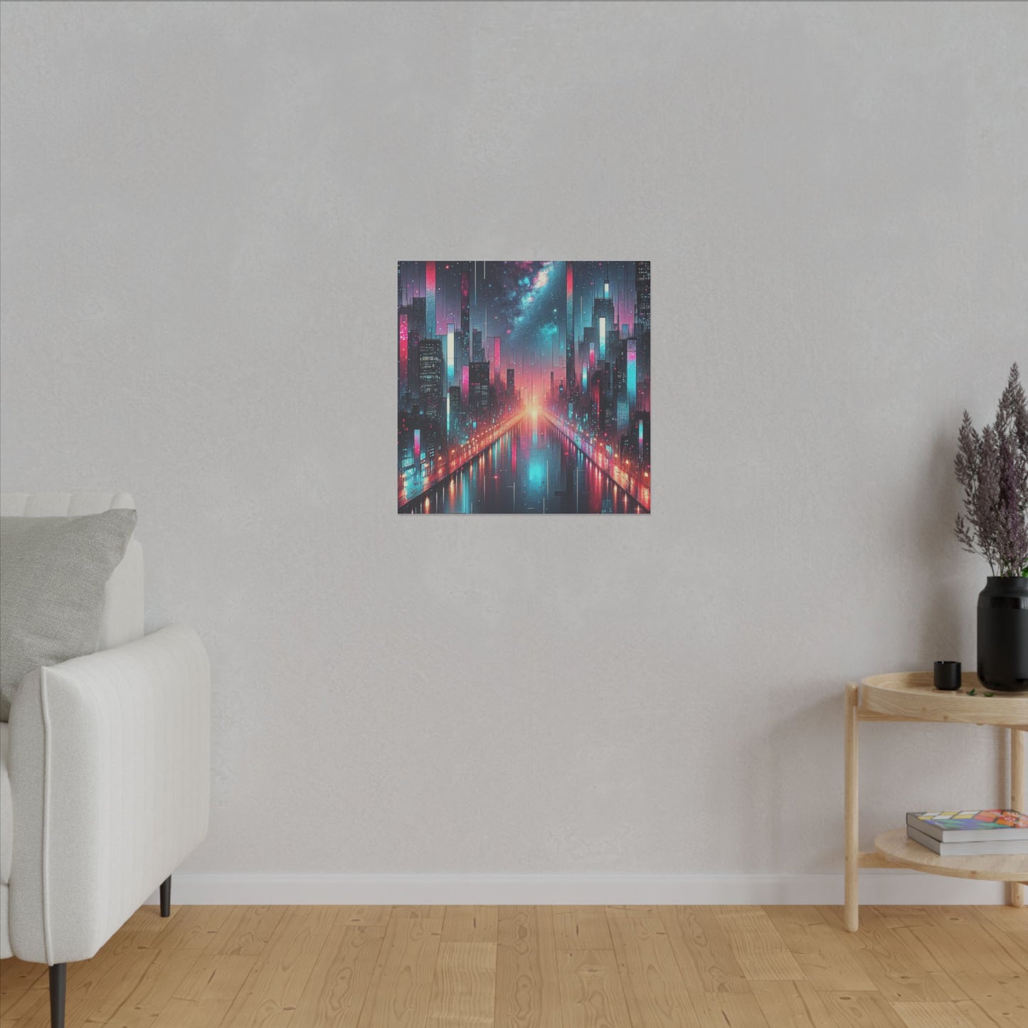 Pixel River - Canvas