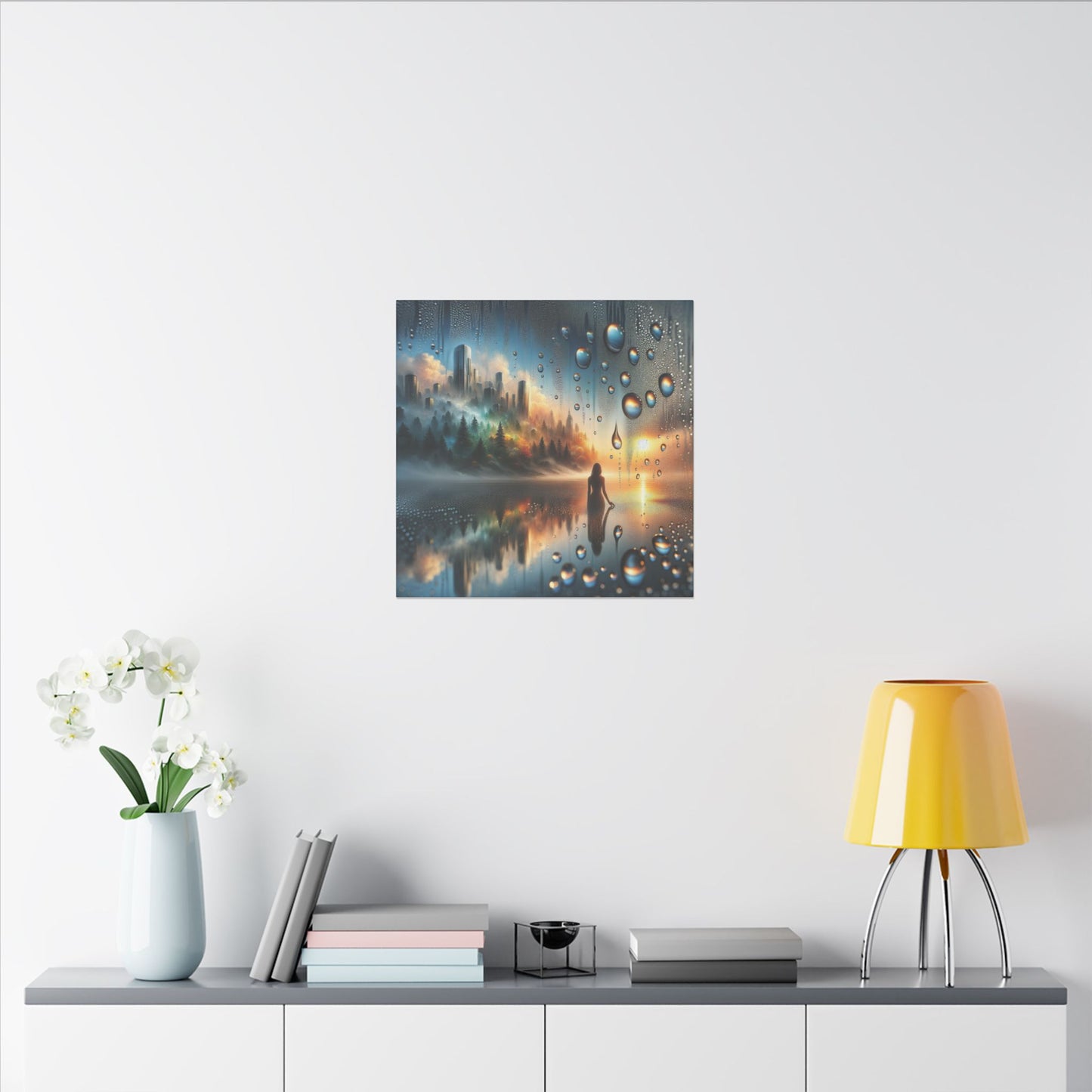 Lady in the Water - Canvas