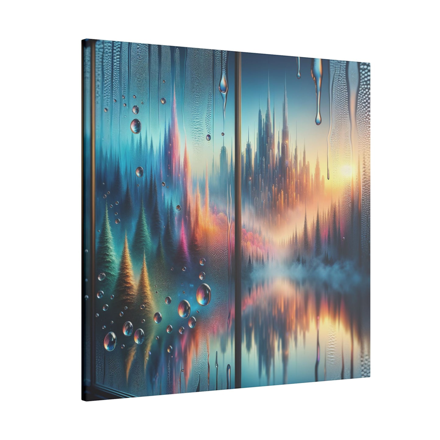Through the Pane - Canvas
