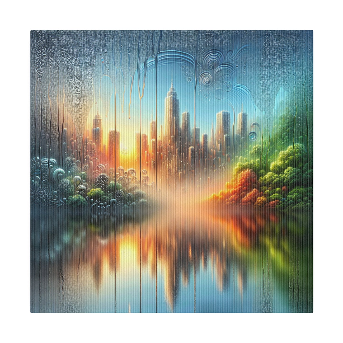 RetroWave Revival - Canvas