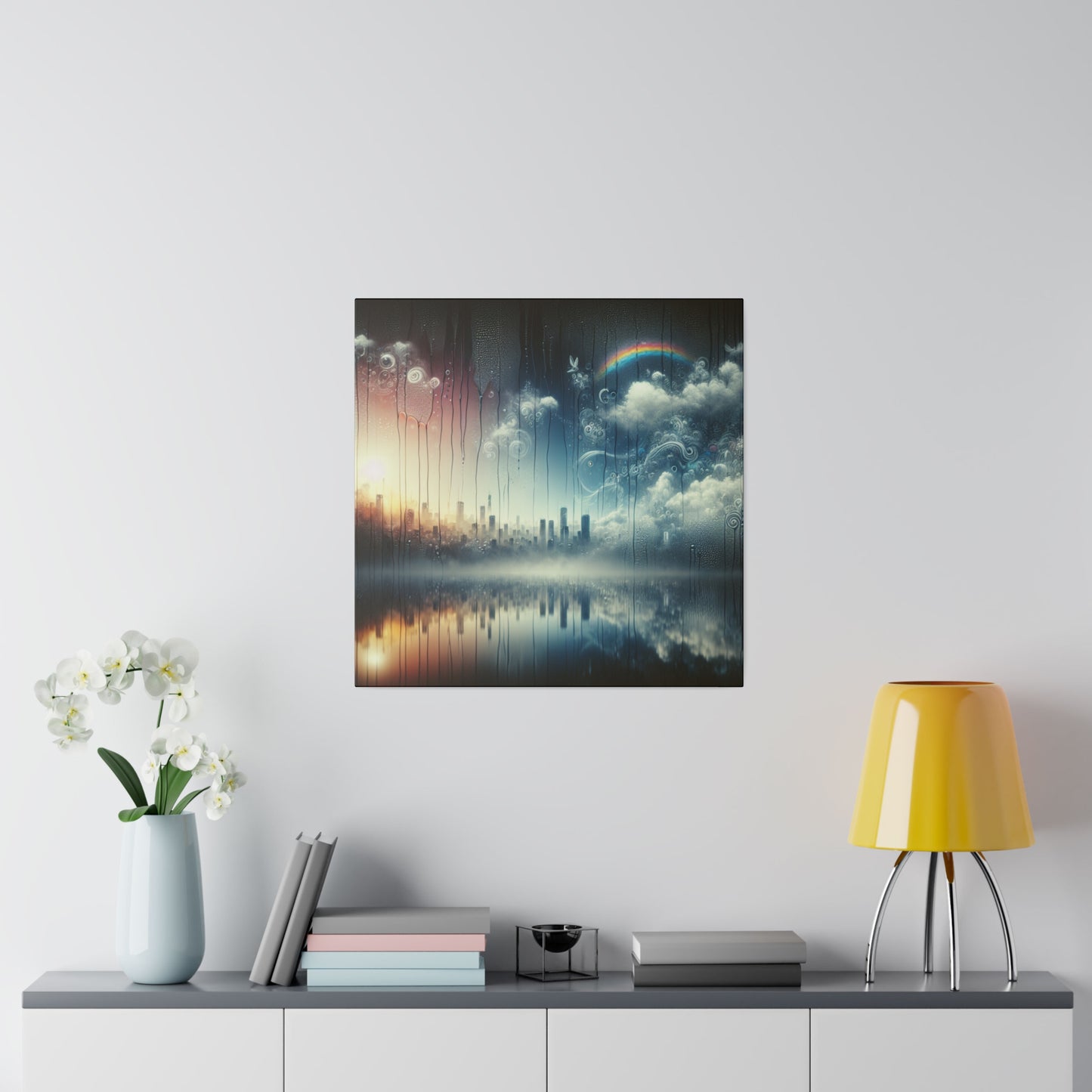 Retro Revival: Night - Canvas