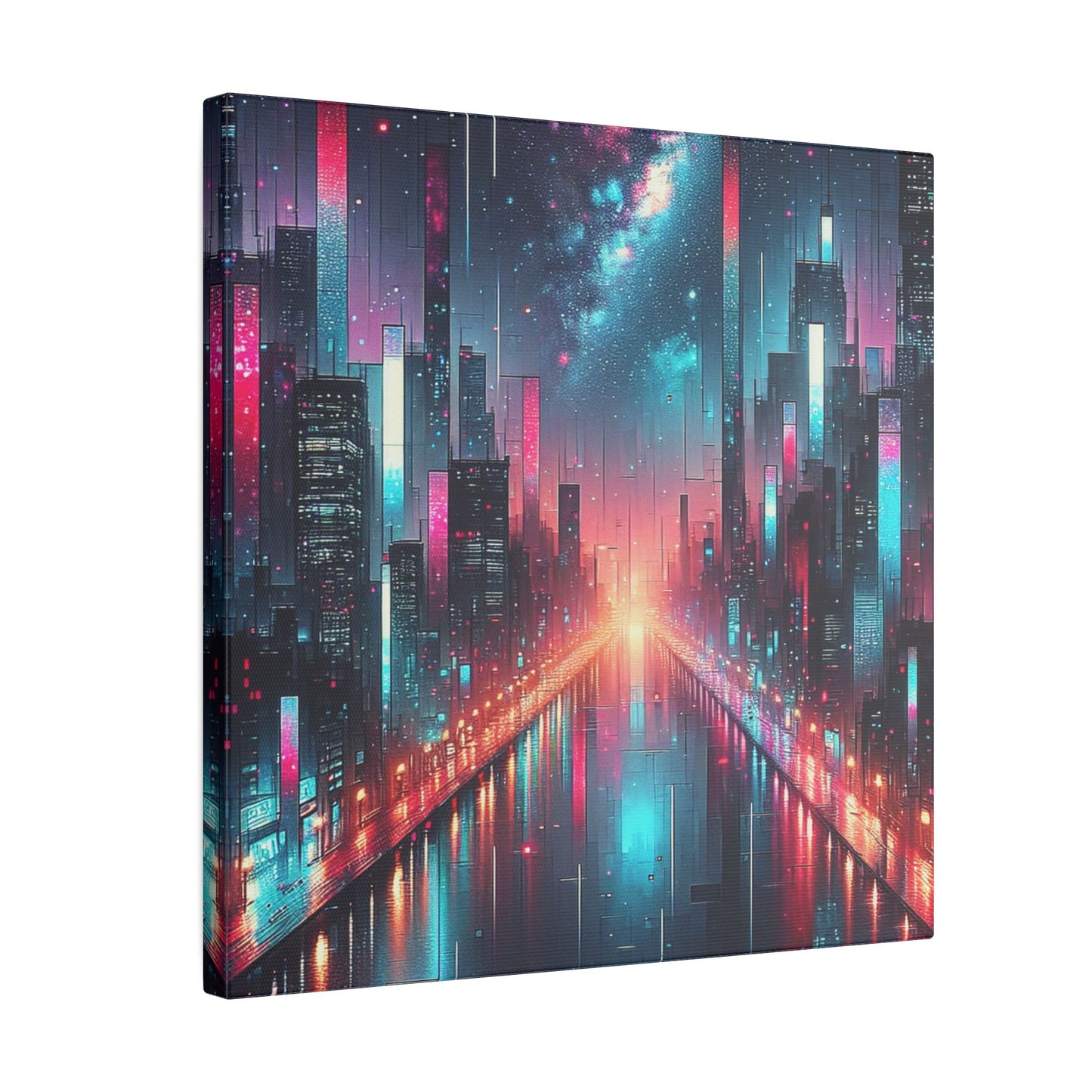 Pixel River - Canvas