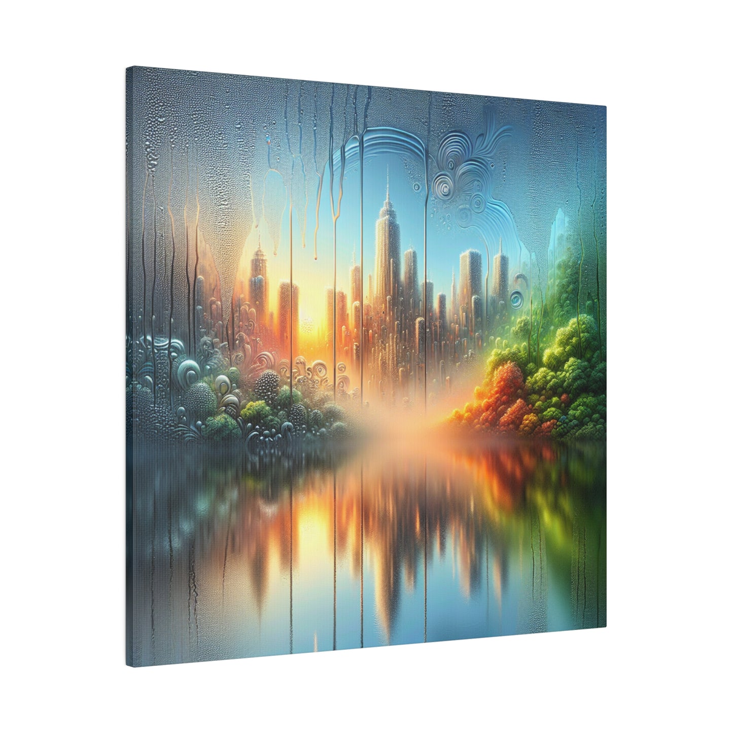 RetroWave Revival - Canvas