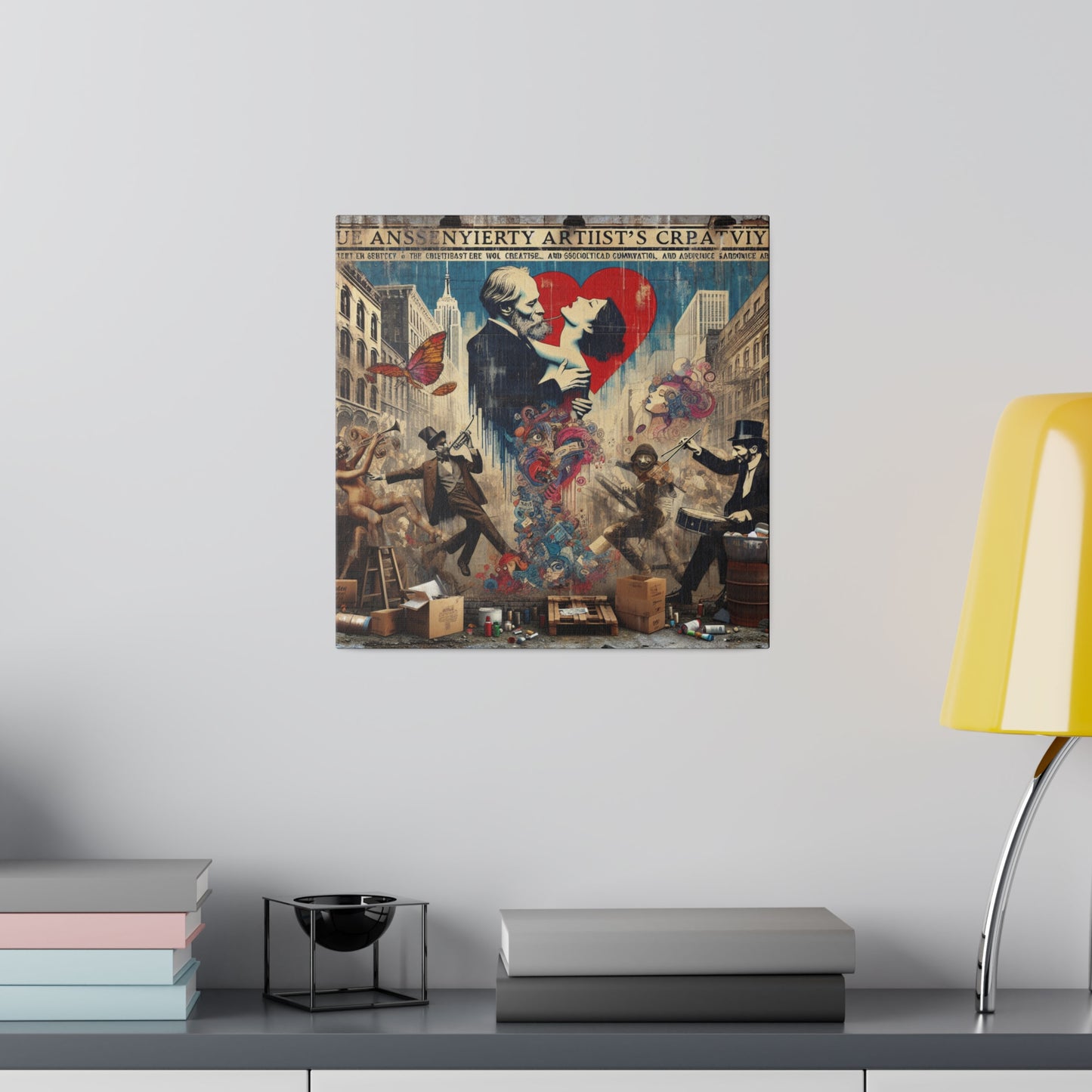 Retro Rhapsody - Canvas