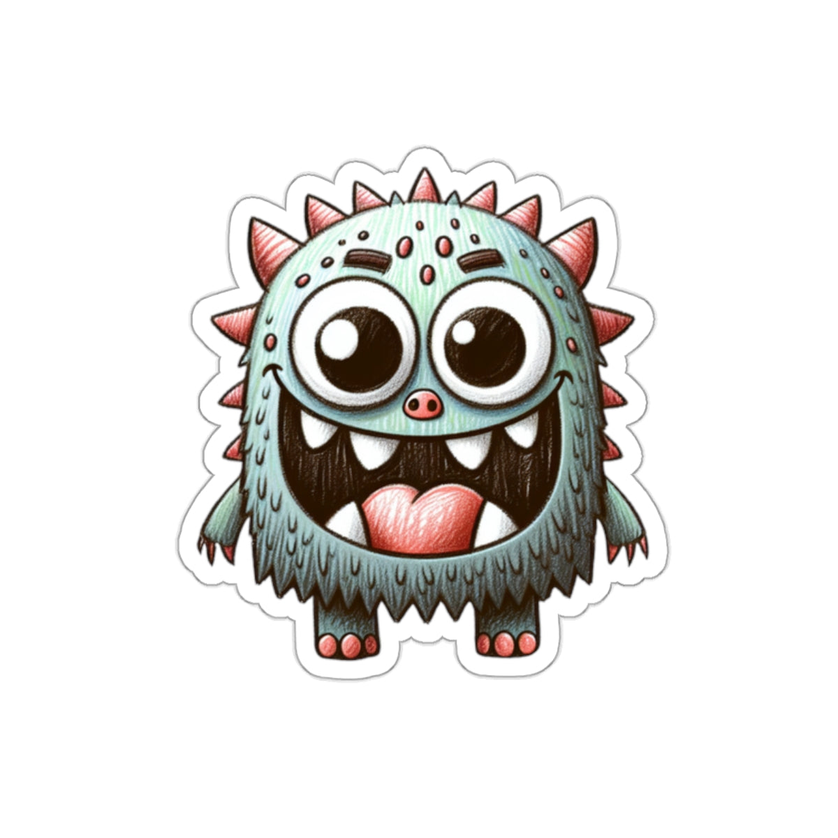 Unique Monster Benjamin - Sticker