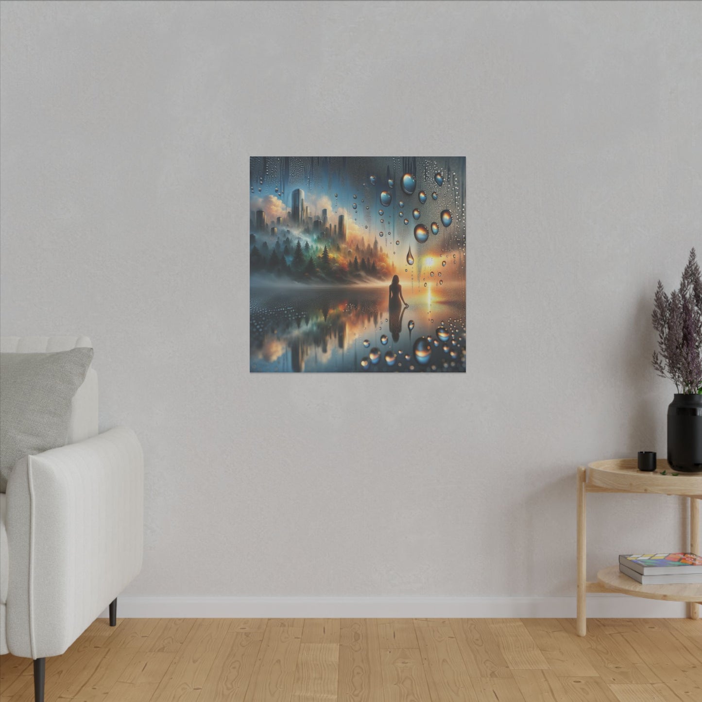 Lady in the Water - Canvas