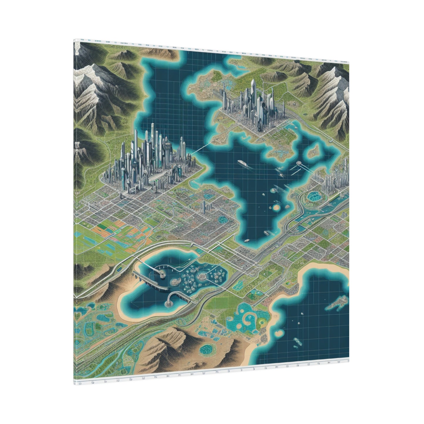 NaviMatrix City - Canvas