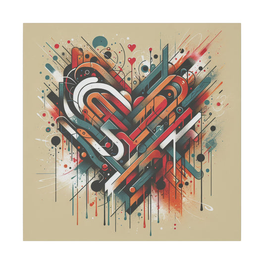 Bleeding Heart - Canvas
