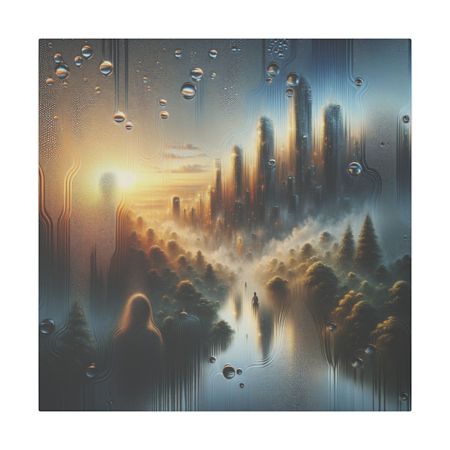 Ethereal Reflections - Canvas