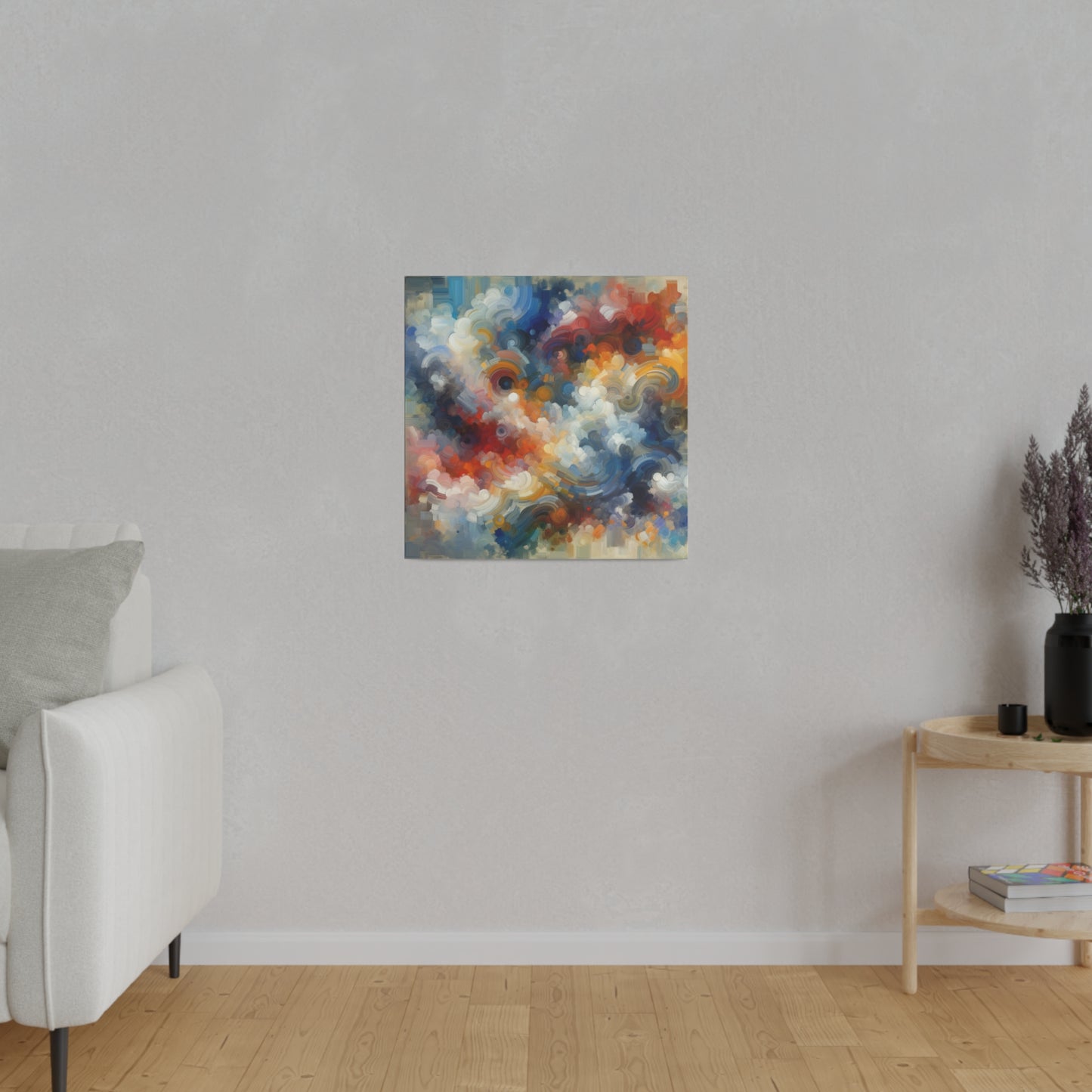 Wind and Clouds - Canvas