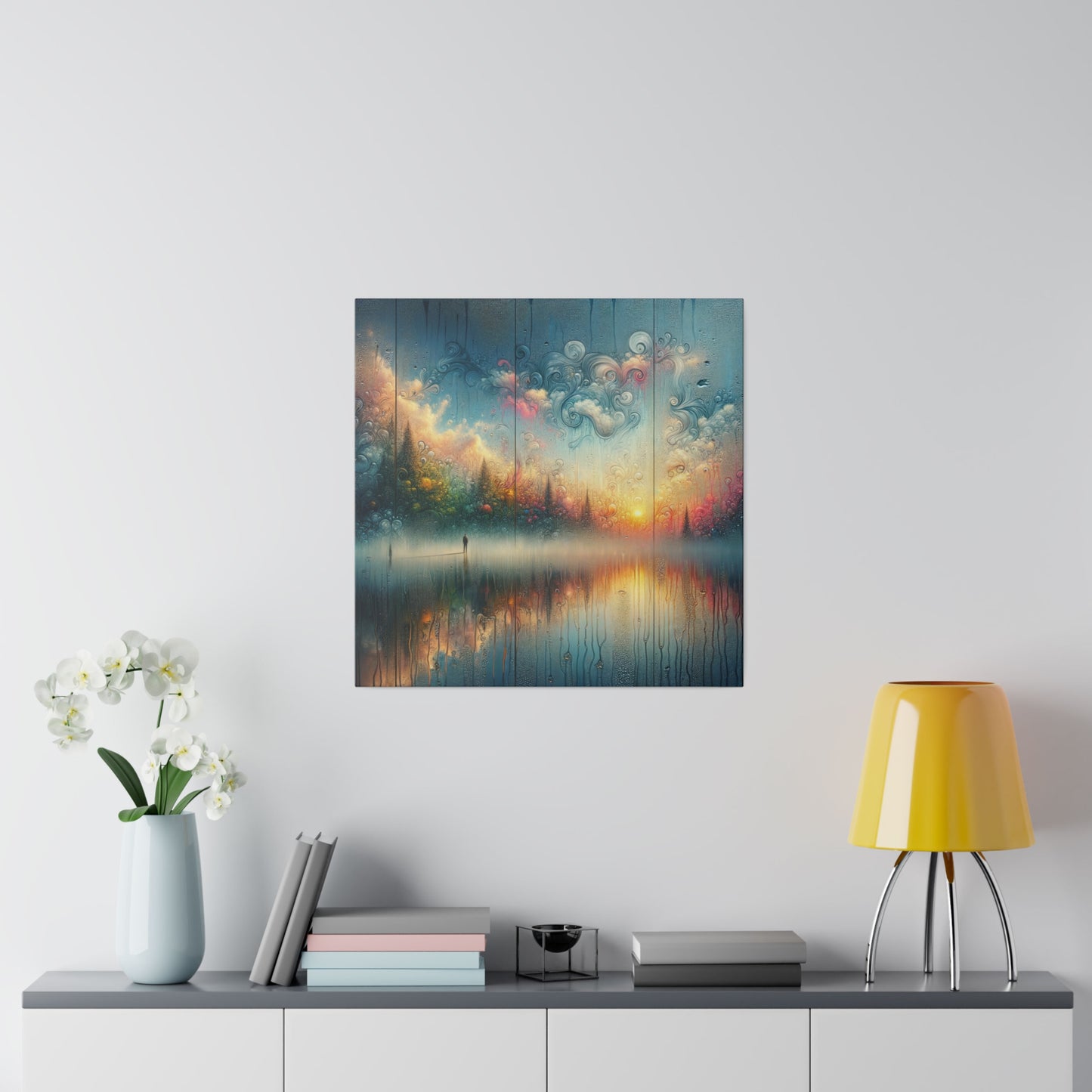 Nostalgic Dreamscape - Canvas