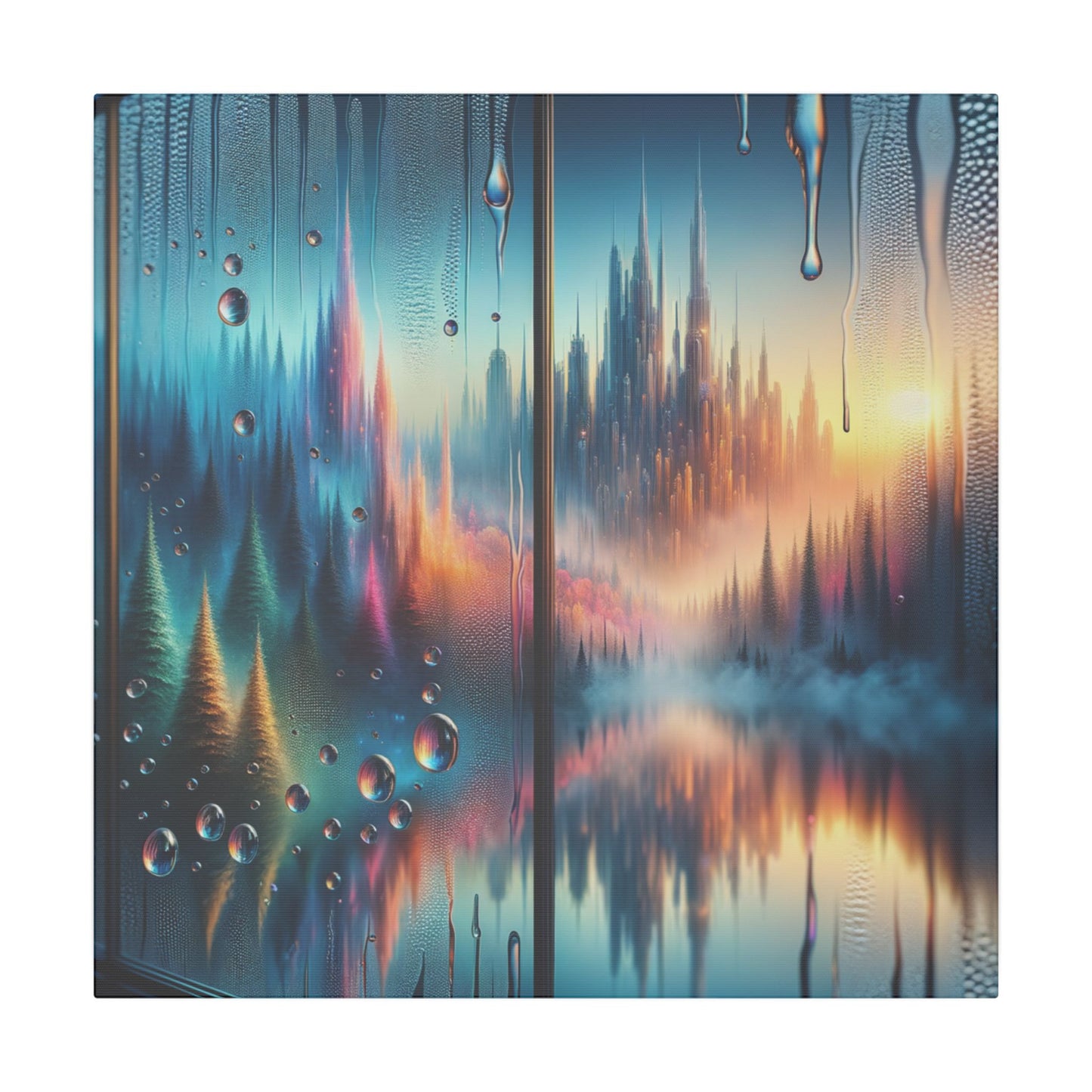 Through the Pane - Canvas