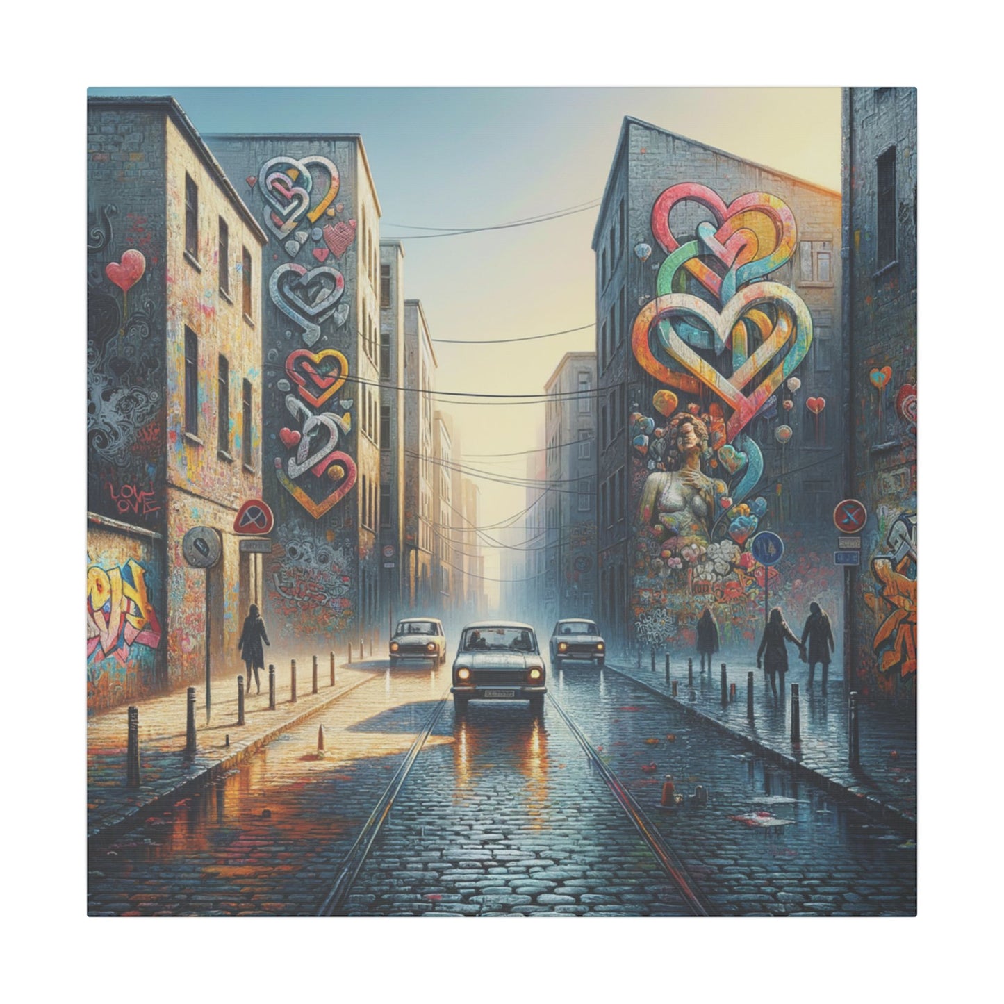 Urban Heartbeat - Canvas