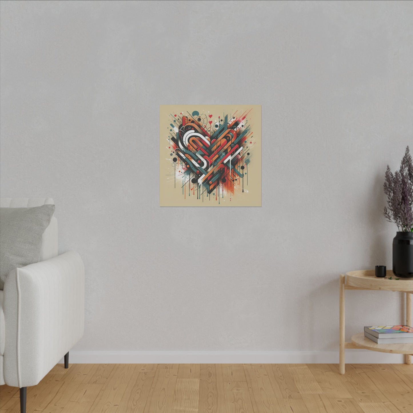 Bleeding Heart - Canvas