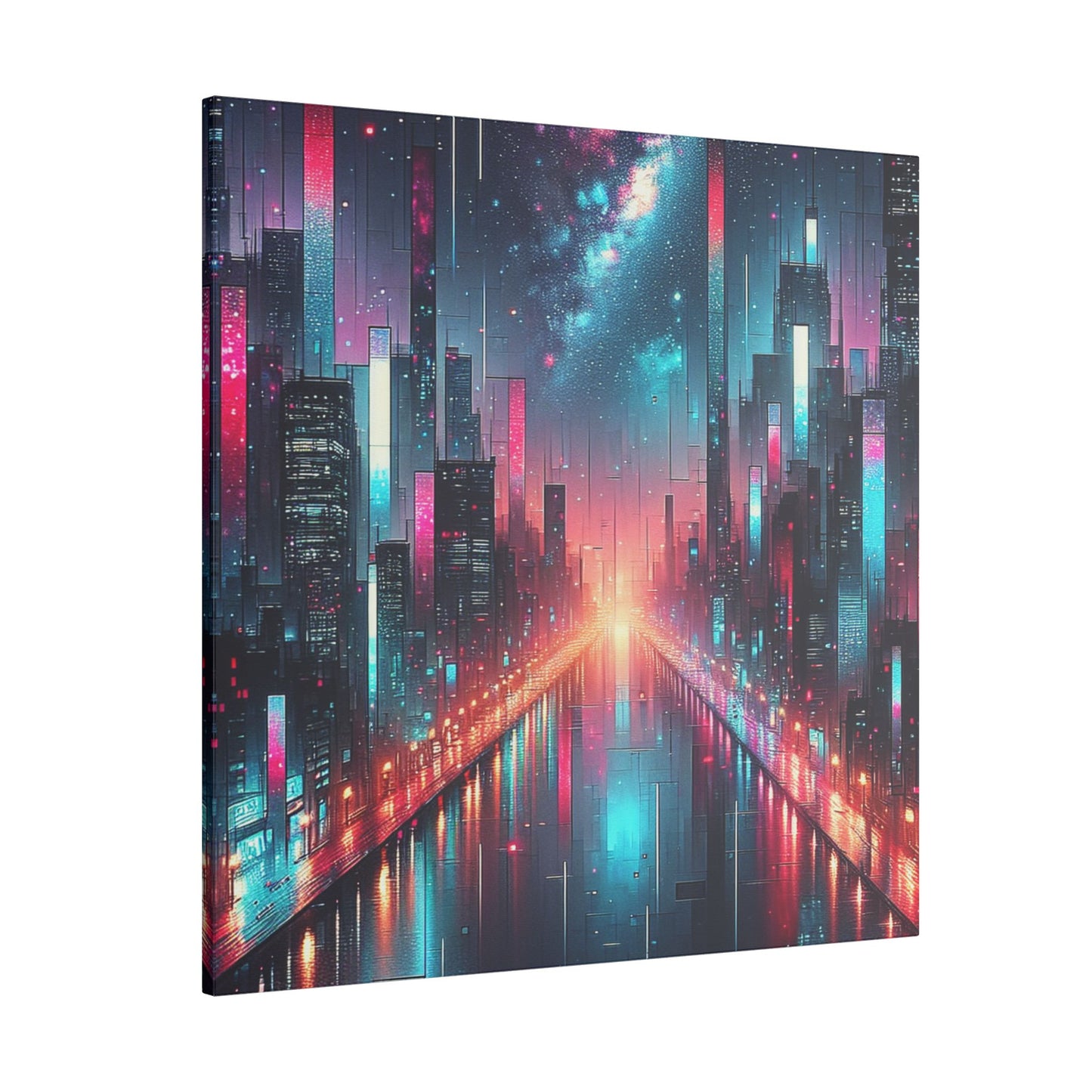 Pixel River - Canvas