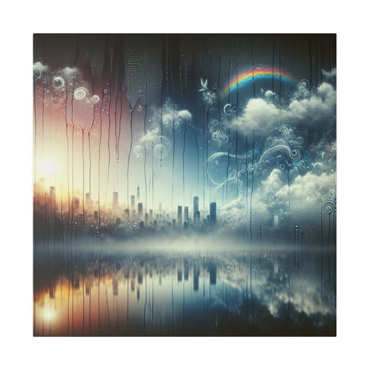 Retro Revival: Night - Canvas