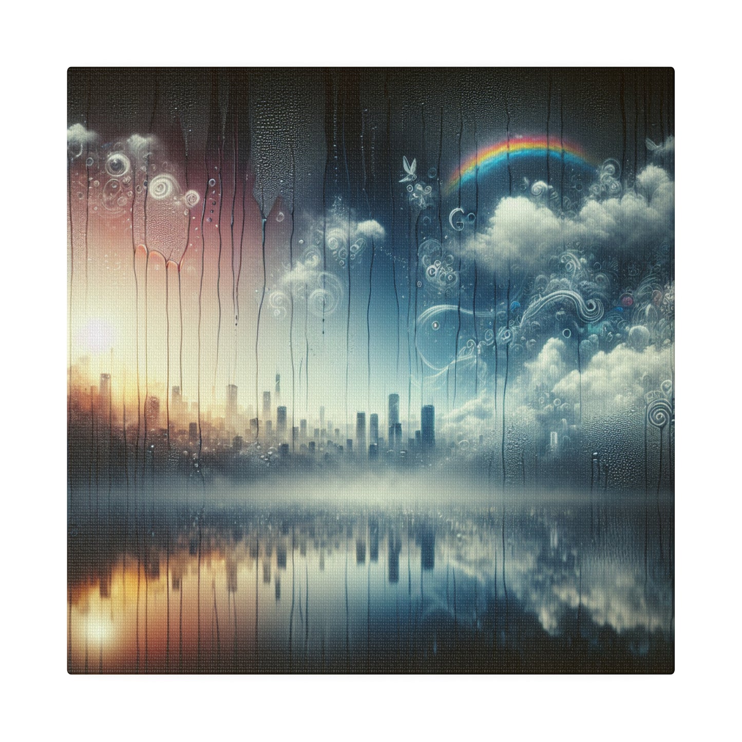 Retro Revival: Night - Canvas