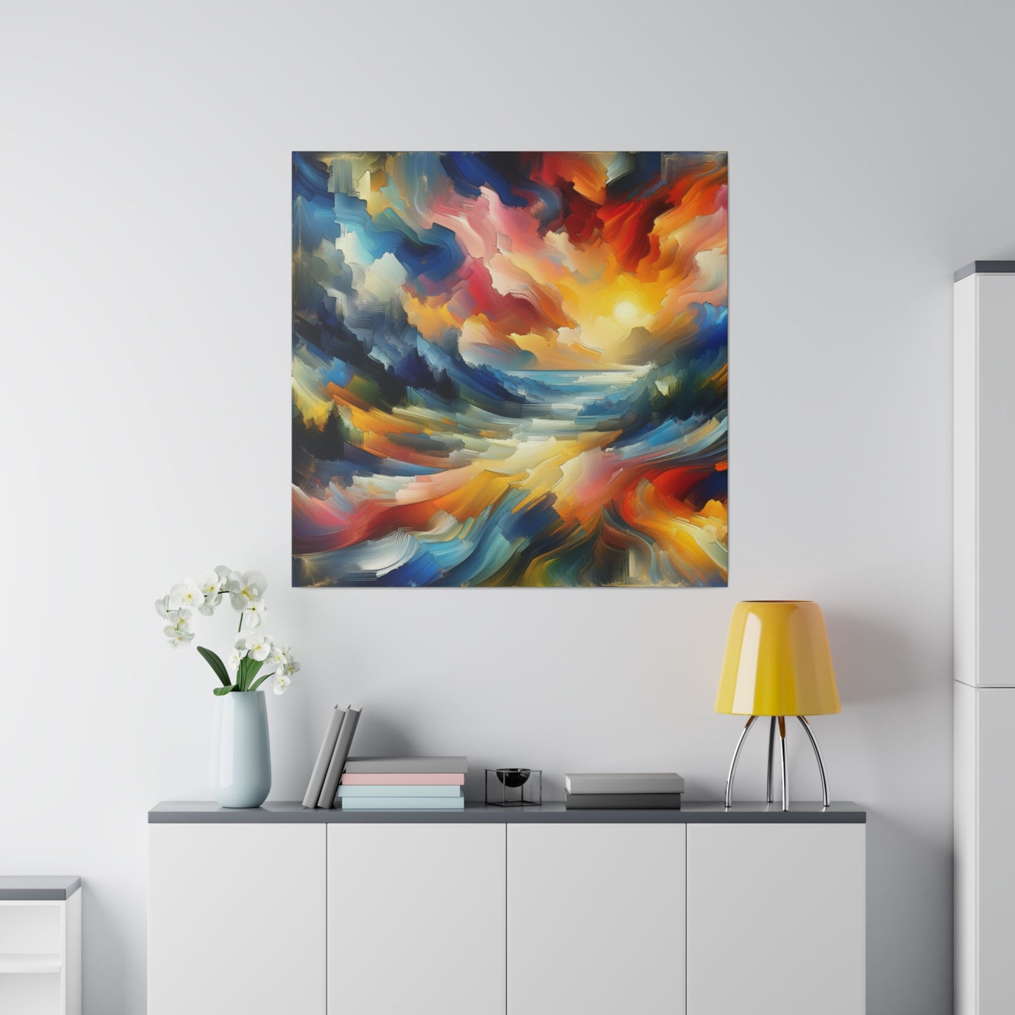 Mountain Glow - Canvas